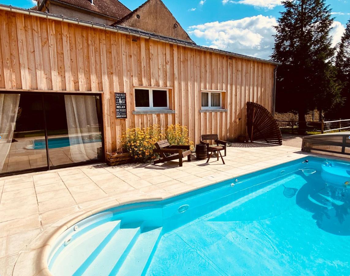 Pool House-L'Hirondelle De Sermizelles- Grand Jardin, Calme Et Nature Aux Portes Du Morvan المظهر الخارجي الصورة